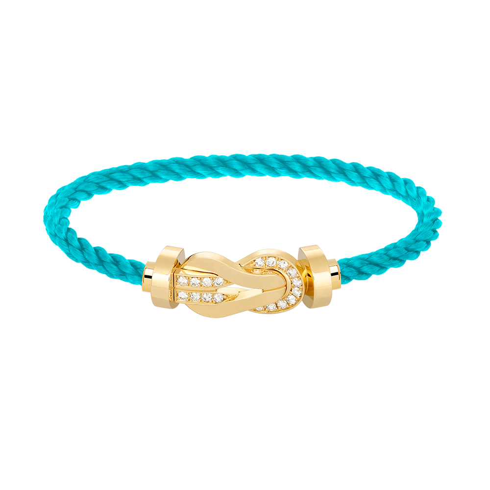 ¡®Twinkle jewelry¡¯CHANCE LARGE 8 FIGURE BUCKLE HALF DIAMOND BRACELET GOLD