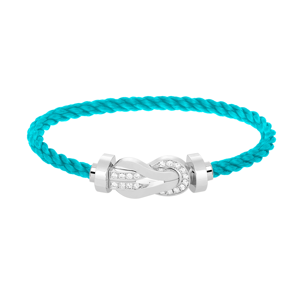 ¡®Twinkle jewelry¡¯CHANCE LARGE 8 FIGURE BUCKLE HALF DIAMOND BRACELET SILVER
