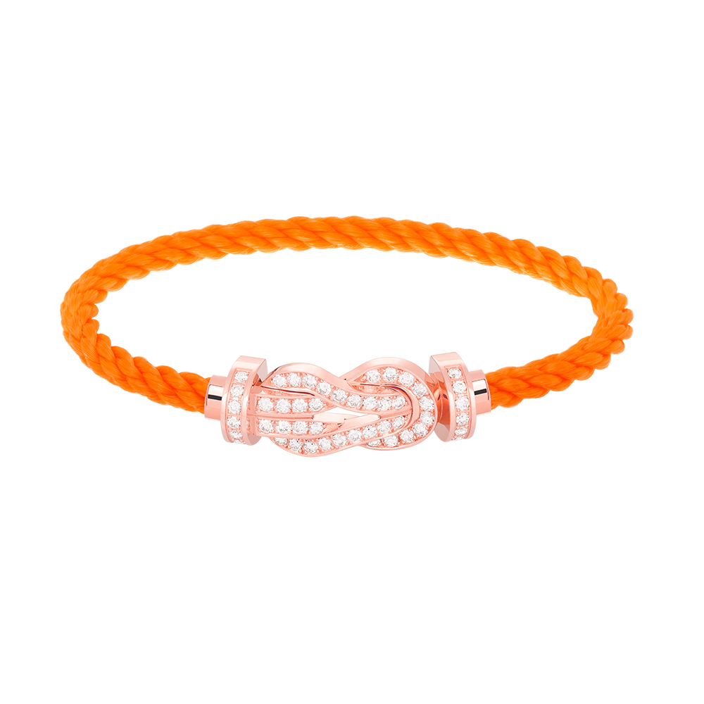 ¡®Twinkle jewelry¡¯CHANCE LARGE 8 FIGURE BUCKLE FULL DIAMOND BRACELET ROSE GOLD