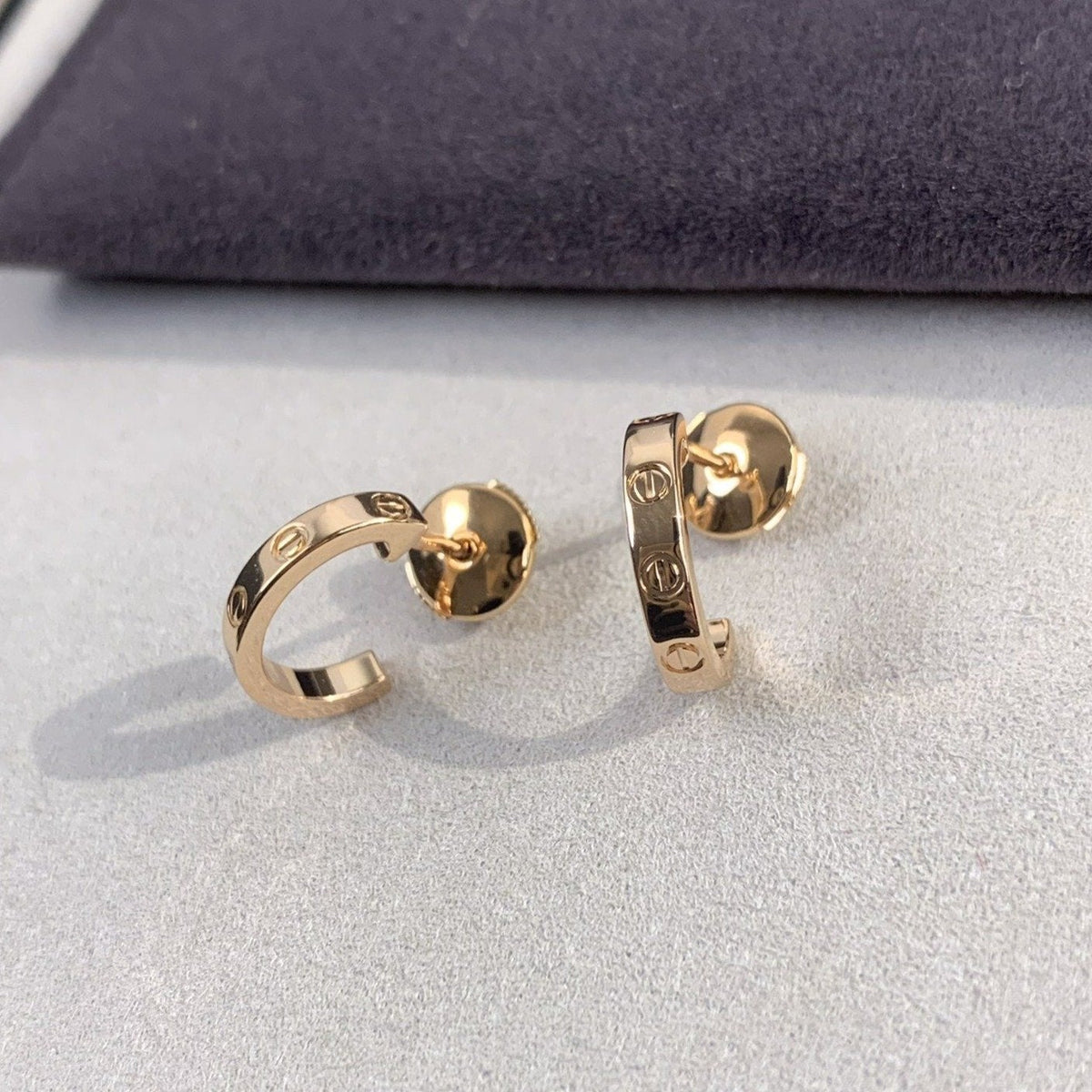 ¡®Twinkle jewelry¡¯LOVE EARRINGS 2.65MM PINK GOLD