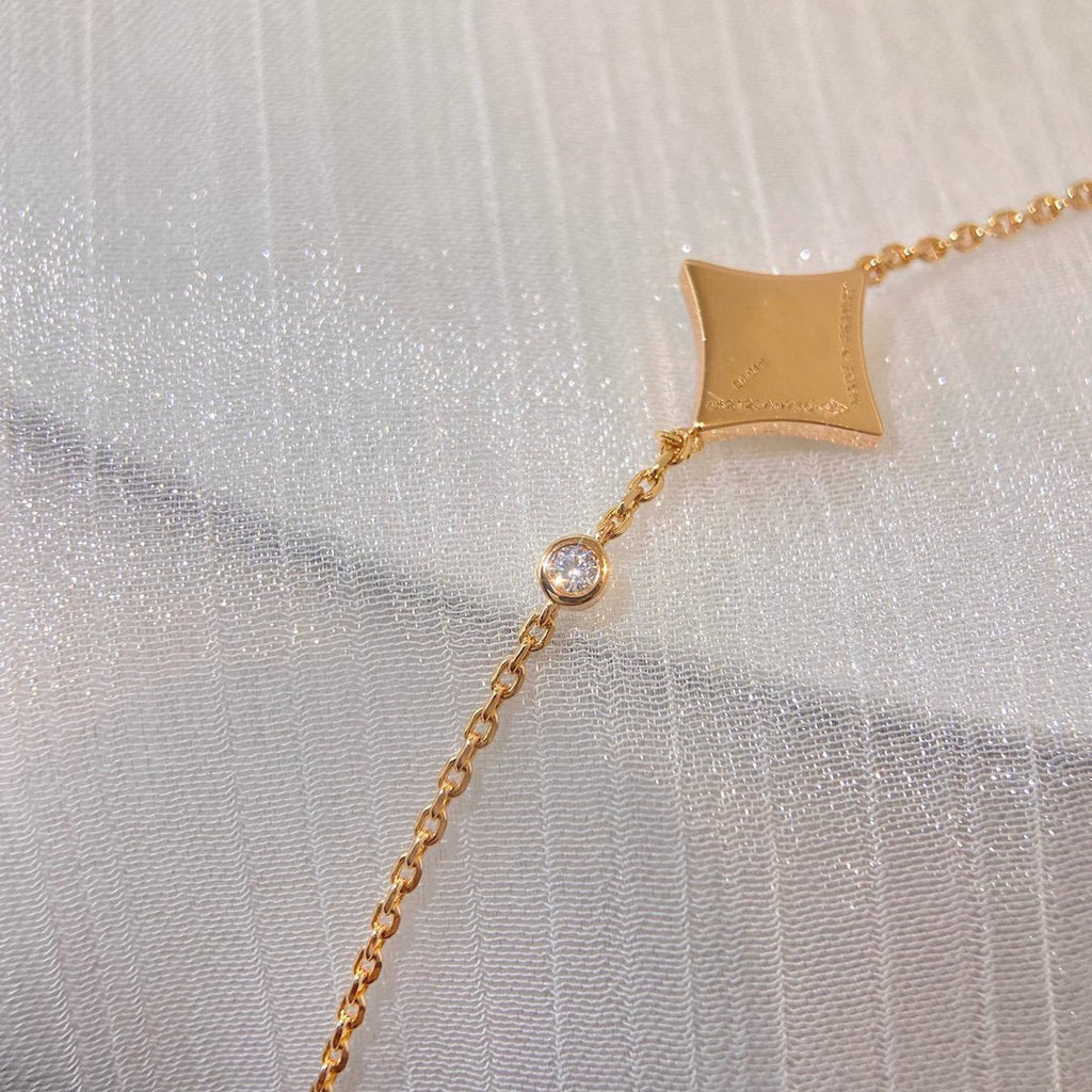 ¡®Twinkle jewelry¡¯COLOR STAR PINK GOLD DIAMOND BRACELET