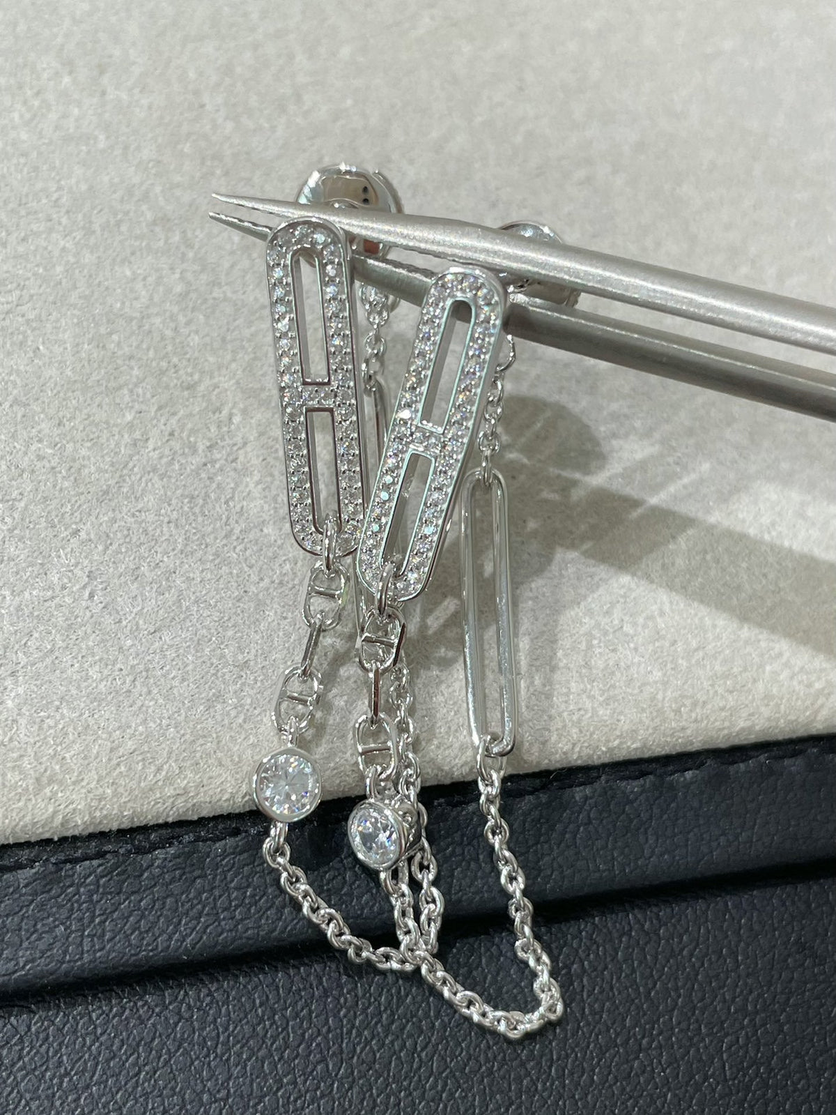¡®Twinkle jewelry¡¯CHAINE CHAOS DIAMOND DROP EARRINGS