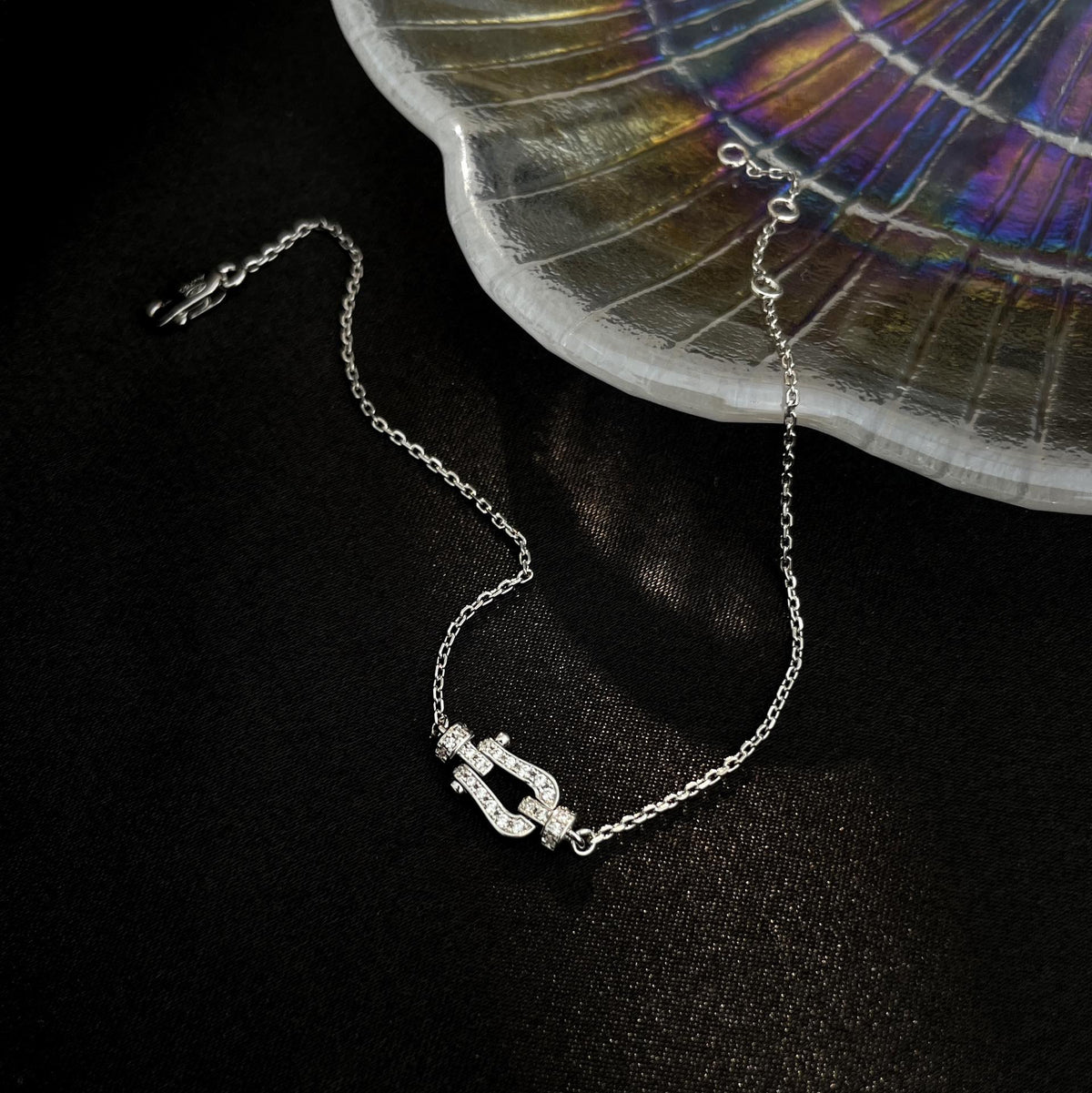 ¡®Twinkle jewelry¡¯FORCE 10 FULL DIAMOND BUCKLE CHAIN LINK MINI MODEL