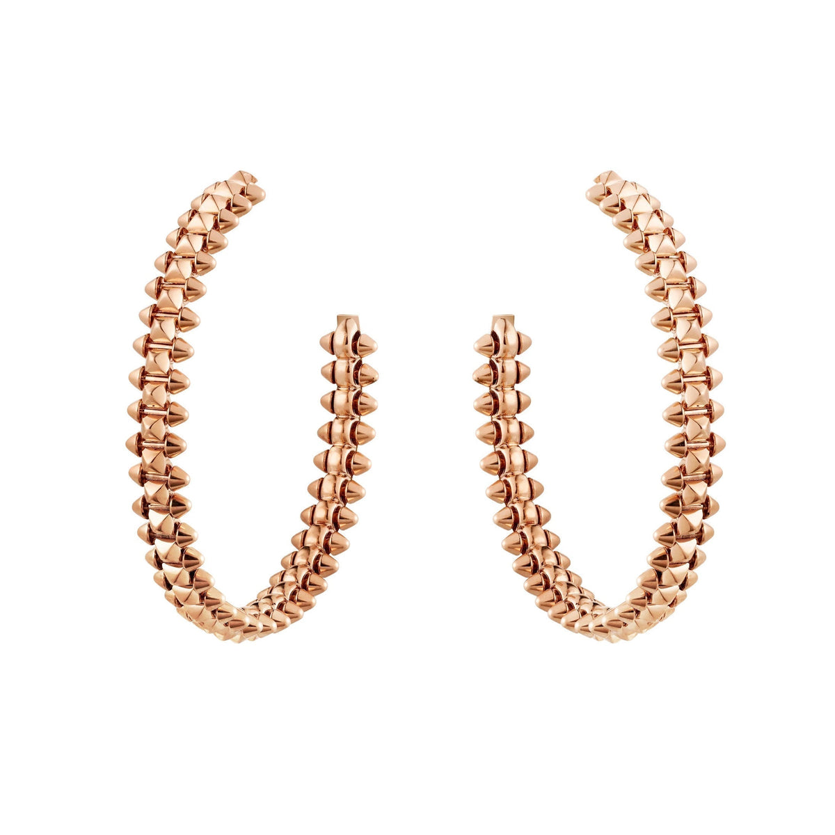 ¡®Twinkle jewelry¡¯CLASH LARGE HOOP EARRINGS