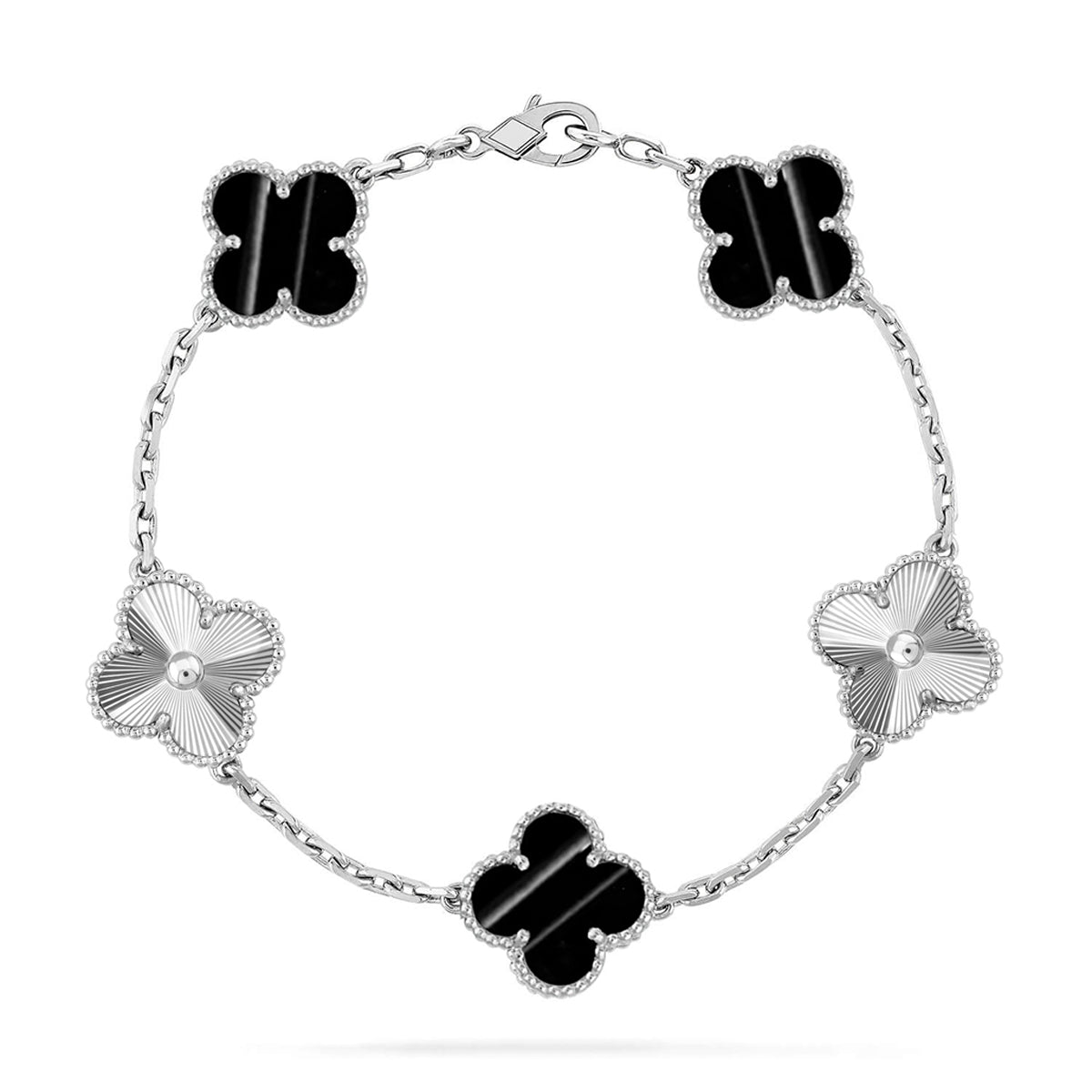 [Twinkle jewelry]New  CLOVER 5 MOTIF PULSAR STONE BRACELET COLLECTION