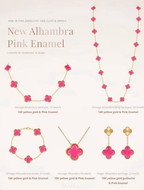 [Twinkle Jewelry] 26 NEW PINK BUBBLE ENAMEL SET
