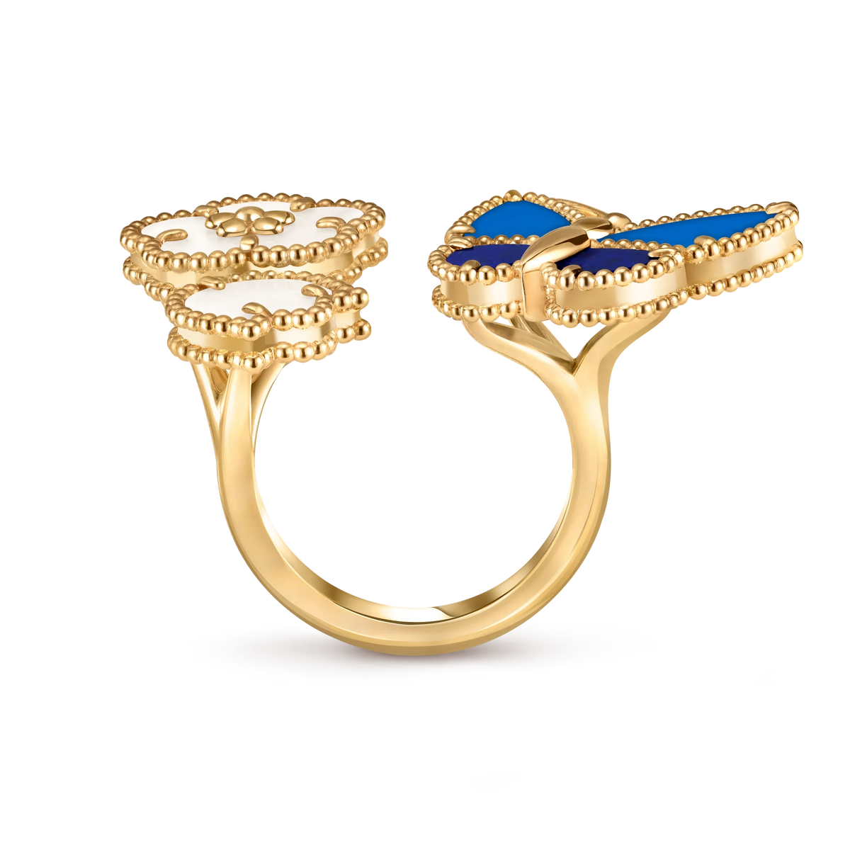 [Twinkle jewelry] 2026 NEW MODEL SPRING LUCKY 3 MOTIF GOLD RING