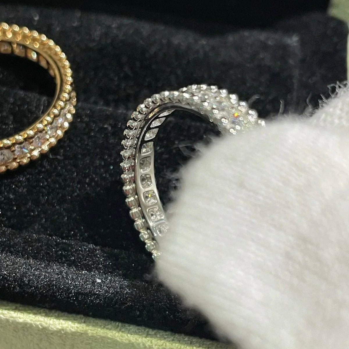 ¡®Twinkle jewelry¡¯PERLEE DIAMOND SILVER RING