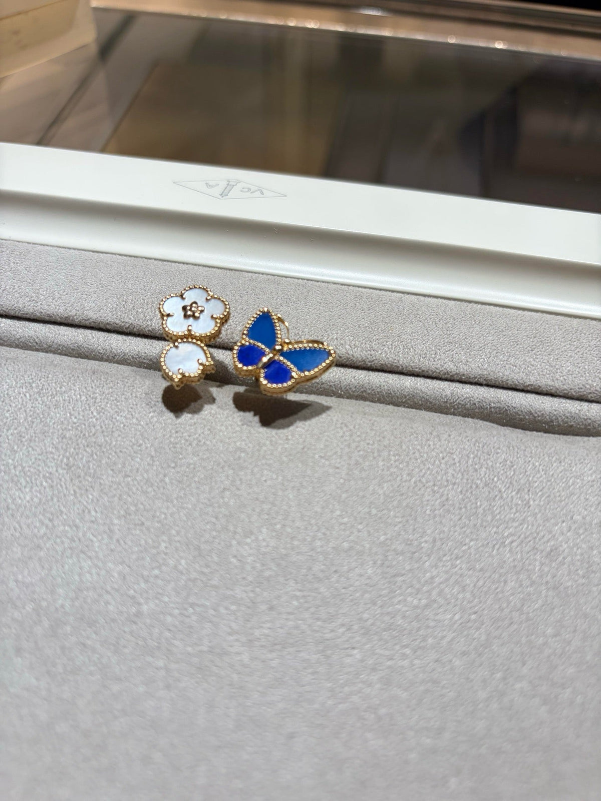 [Twinkle JURI]LUCKY SPRING BUTTERFLY OPEN-FACE RINGS