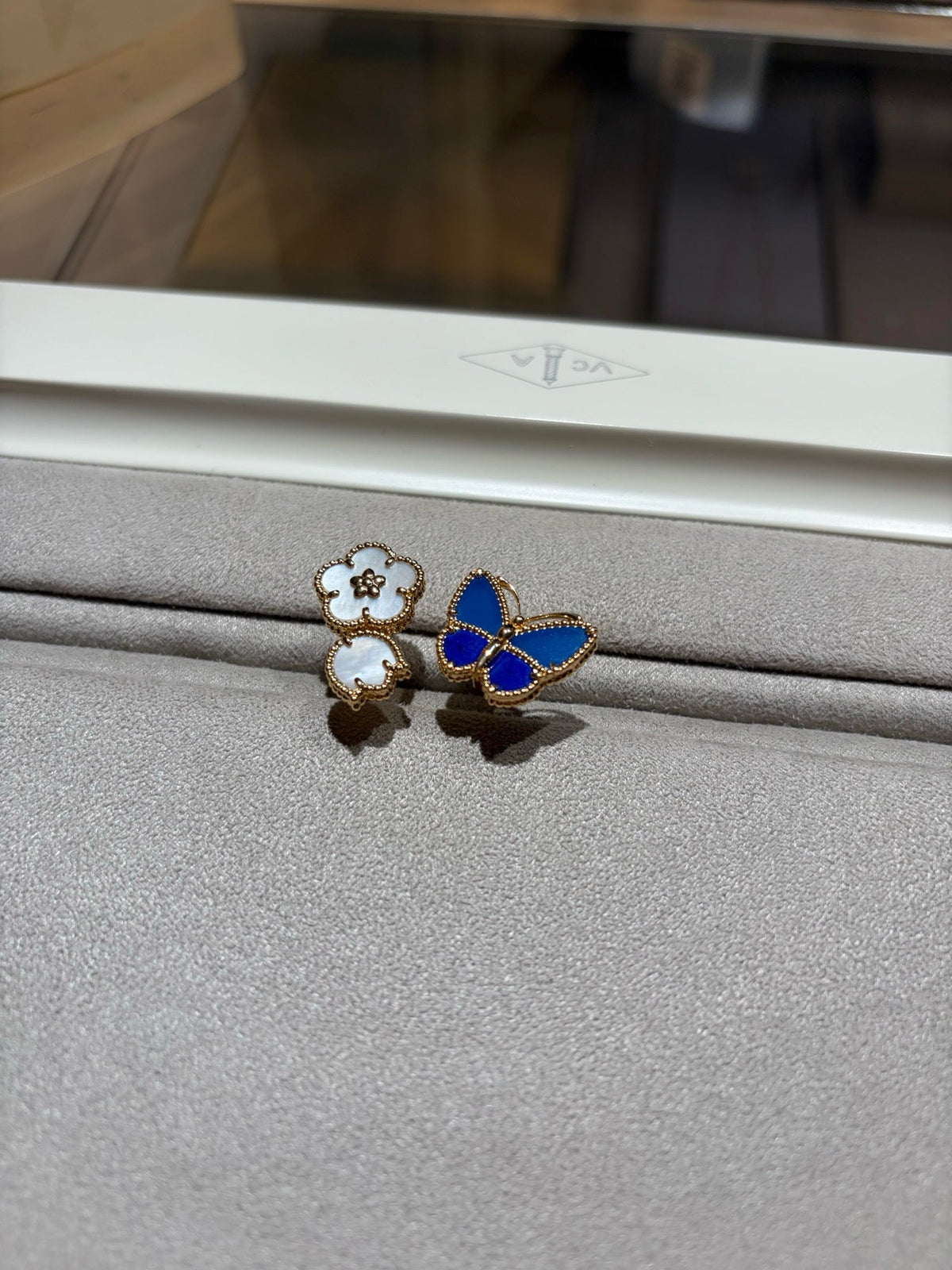 [Twinkle JURI]LUCKY SPRING BUTTERFLY OPEN-FACE RINGS