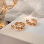 ¡®Twinkle jewelry¡¯CLASH SMALL HOOP EARRINGS