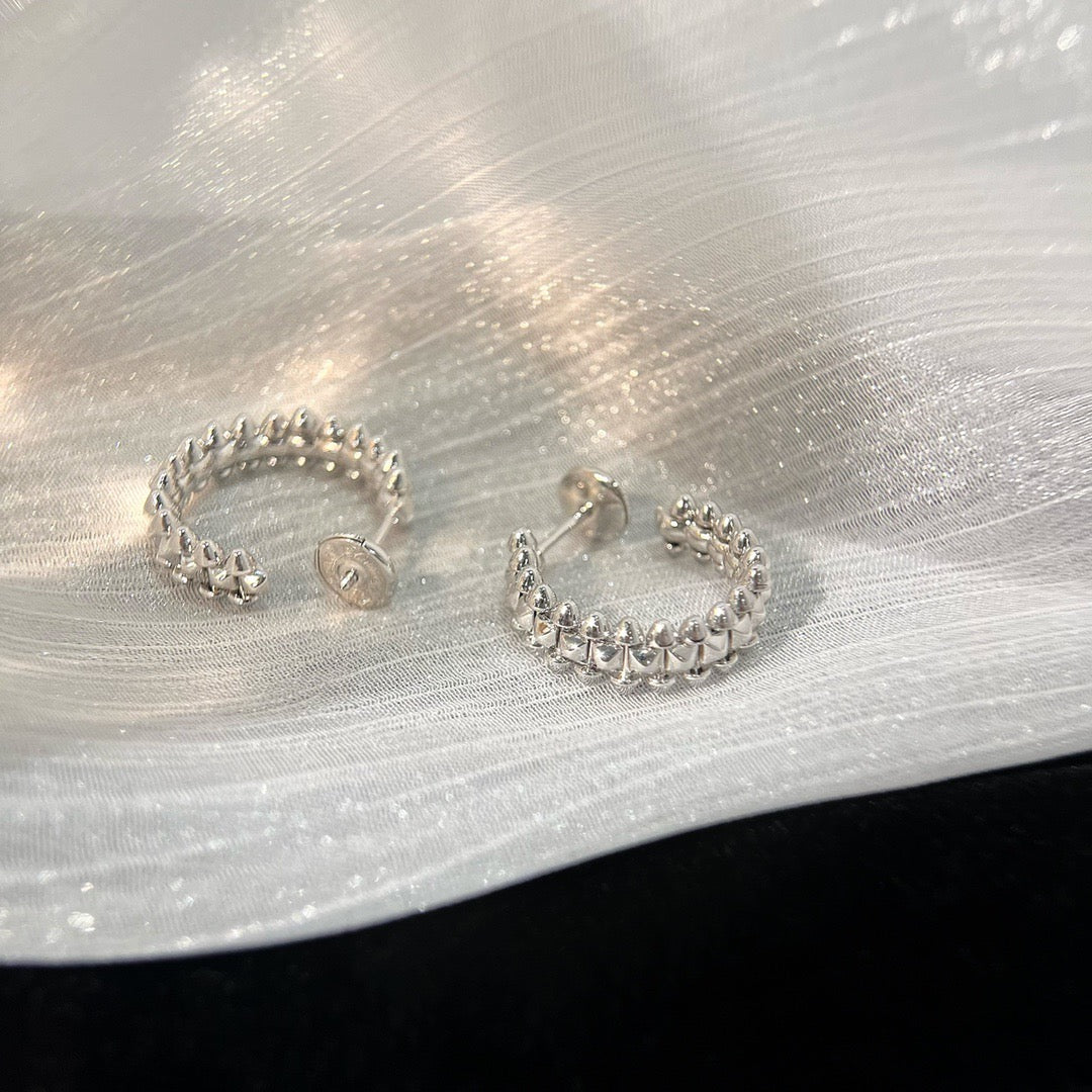 ¡®Twinkle jewelry¡¯CLASH SMALL HOOP EARRINGS