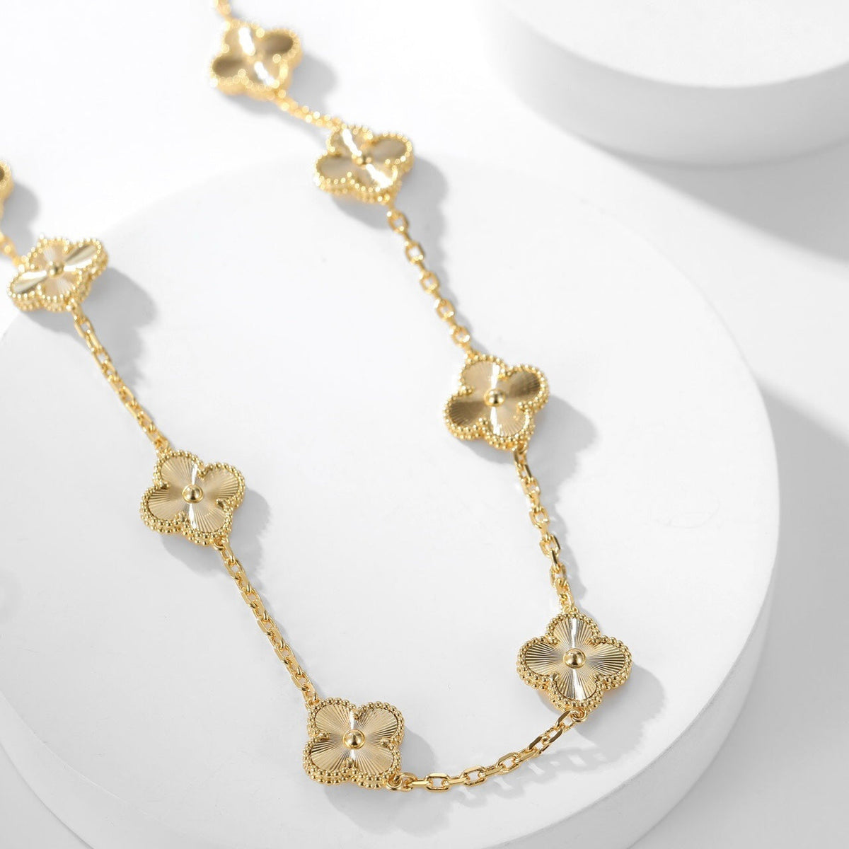 ¡®Twinkle jewelry¡¯CLOVER 10 MOTIFS LASER NECKLACE