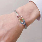 ¡®Twinkle jewelry¡¯FORCE LARGE HORSESHOE  COLORED DIAMOND BRACELET ROSE GOLD