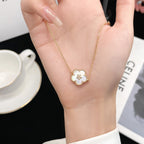 ¡®Twinkle jewelry¡¯LUCKY WHITE MOP PLUM BLOSSOM  BRACELET