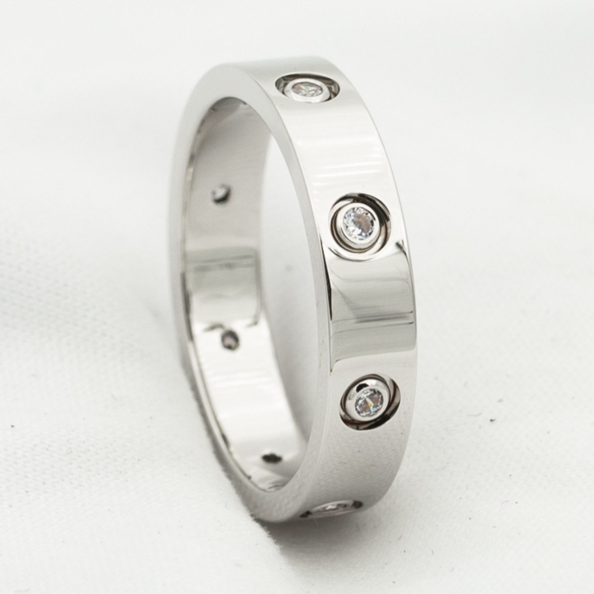 ¡®Twinkle jewelry¡¯LOVE RING 3.6MM 8 DIAMONDS