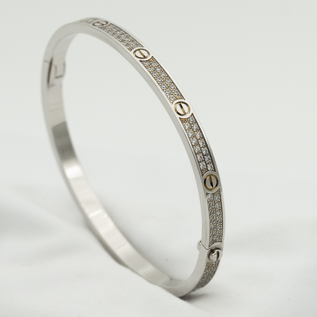 ¡®Twinkle jewelry¡¯LOVE BRACELET 3.65MM DIAMOND-PAVED