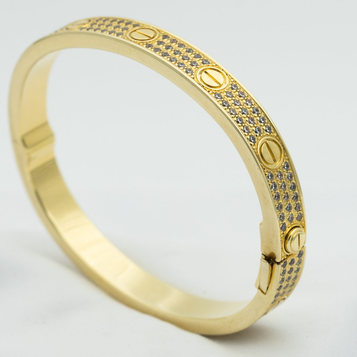 ¡®Twinkle jewelry¡¯LOVE BRACELET 6.1MM DIAMOND-PAVED