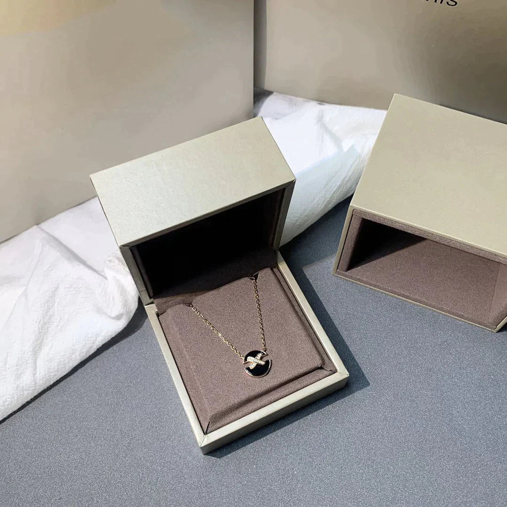 ¡®Twinkle jewelry¡¯JEUX DE ROSE GOLD DIAMOND NECKLACE