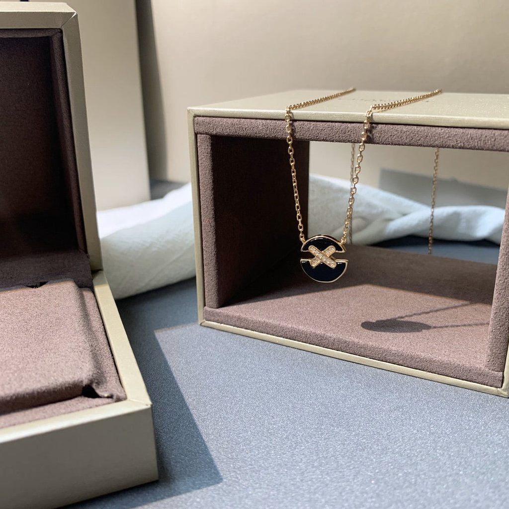 ¡®Twinkle jewelry¡¯JEUX DE PINK GOLD DIAMOND NECKLACE