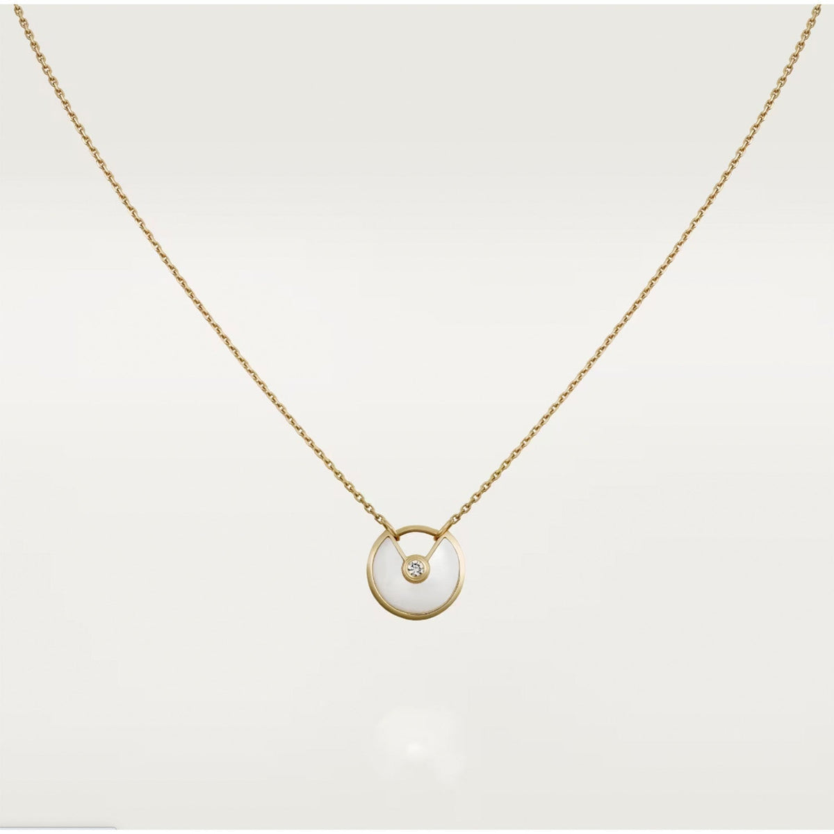 ¡®Twinkle jewelry¡¯AMULETTE ROSE GOLD MOP NECKLACE