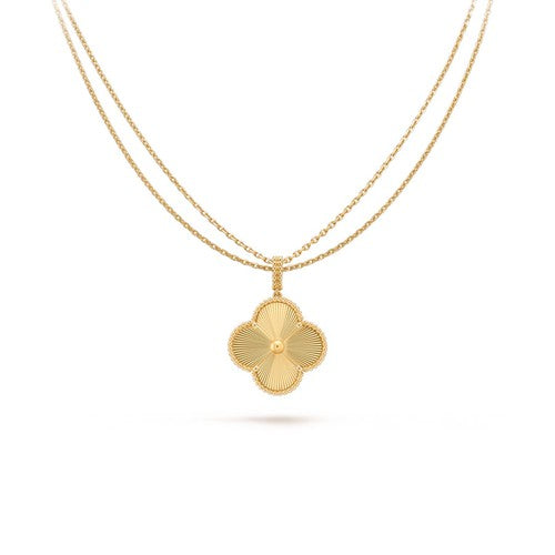 ¡®Twinkle jewelry¡¯CLOVER 25MM PEDANT NECKLACE GOLD