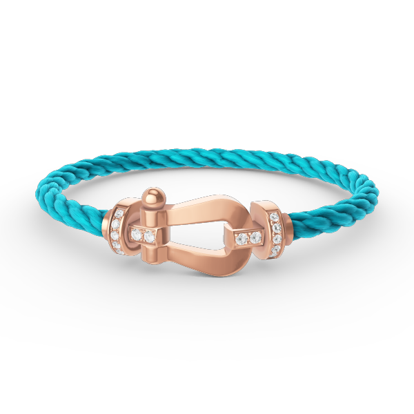 ¡®Twinkle jewelry¡¯FORCE LARGE HORSESHOE HALF DIAMOND BRACELET ROSE GOLD