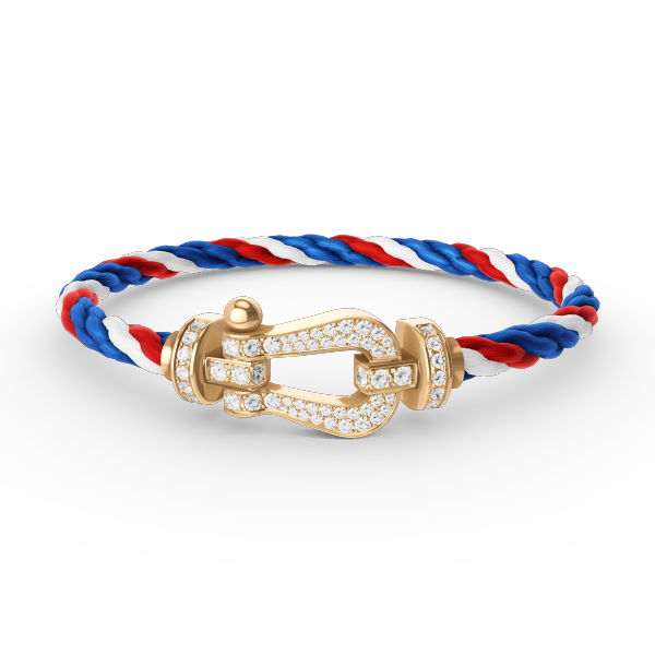 ¡®Twinkle jewelry¡¯FORCE LARGE HORSESHOE FULL DIAMOND BRACELET GOLD