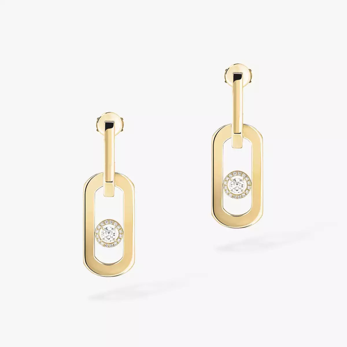 [Twinkle jewelrys]So Move XL Diamond Pendant Earrings