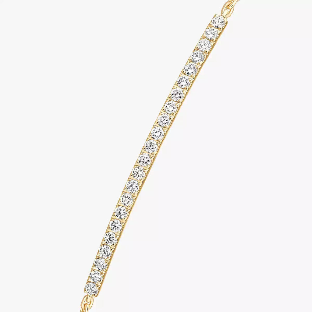 [Twinkle jewelrys]Diamond Thin Bangle 0.15ct My Twin Toi & Moi