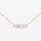 [Twinkle jewelrys] Baby Move Gold Diamond Necklace