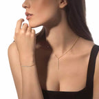 [Twinkle jewelrys]Diamond Thin Bangle 0.15ct My Twin Toi & Moi