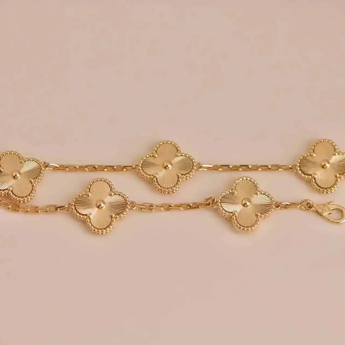 [Twinkle jewelry]New  CLOVER 5 MOTIF LASER BRACELET COLLECTION