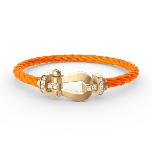 ¡®Twinkle jewelry¡¯FORCE LARGE HORSESHOE HALF DIAMOND BRACELET GOLD