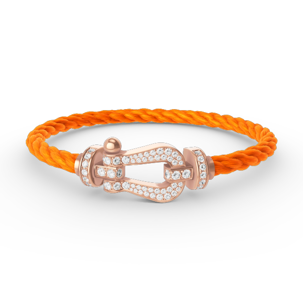 ¡®Twinkle jewelry¡¯FORCE LARGE HORSESHOE FULL DIAMOND BRACELET ROSE GOLD