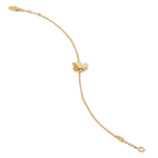 ¡®Twinkle jewelry¡¯FRIVOLE GOLD FLOWER PINK MALACHITE BRACELET