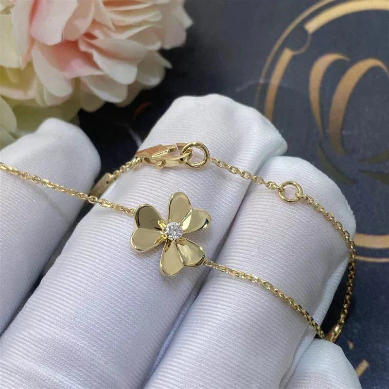 ¡®Twinkle jewelry¡¯FRIVOLE GOLD FLOWER PINK MALACHITE BRACELET